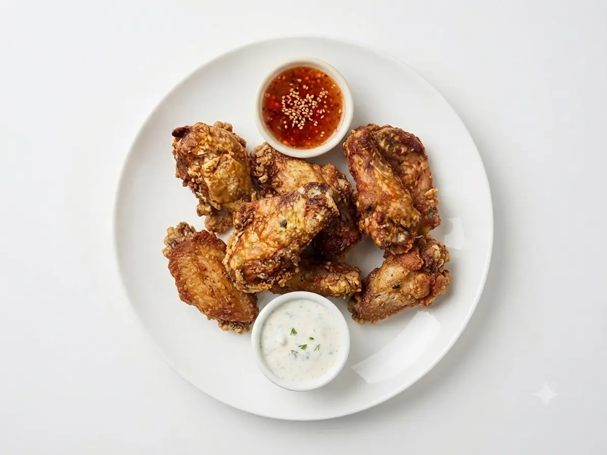 Crispy Lao fried wings from Kin Dee Street Kitchen, Calgary AB