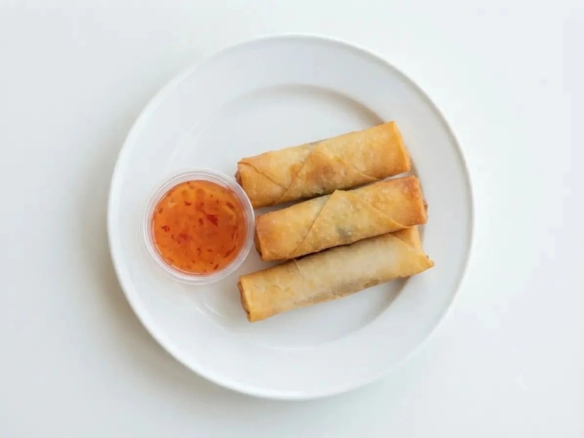 Spring Rolls at Kin Dee Street Kitchen &ndash; Lao and Thai food delivered to Renfrew, AB